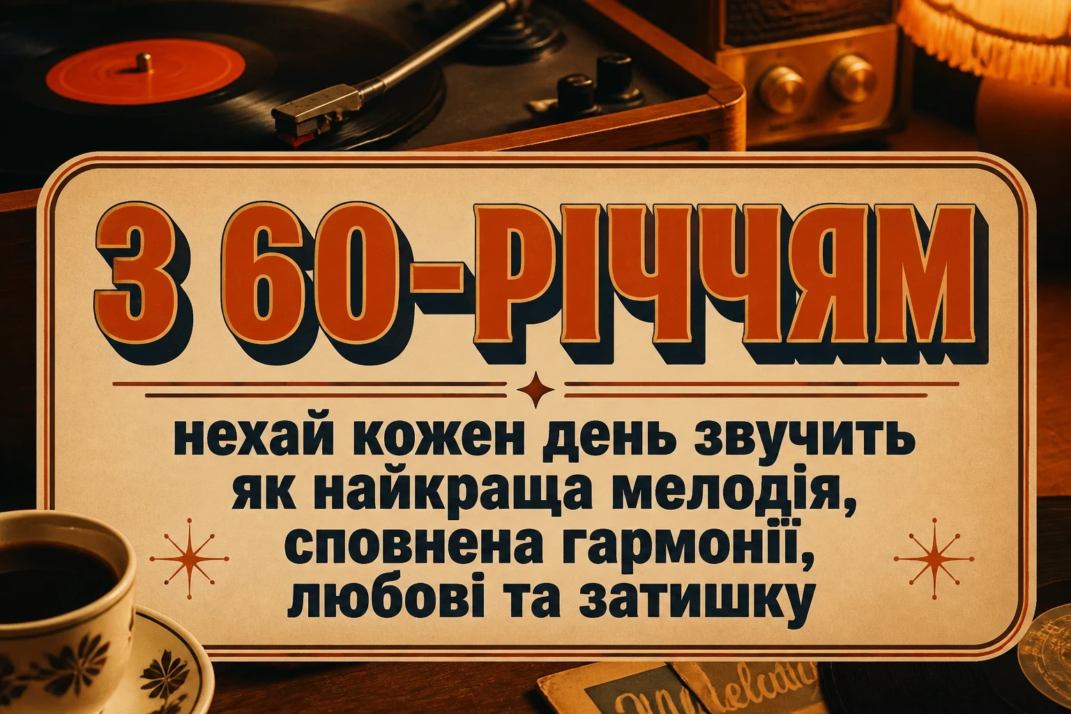 привітання з 60-річчям мужчині