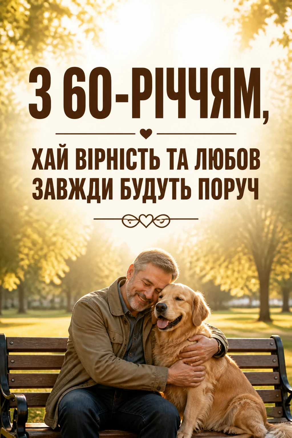 привітання з 60-річчям мужчині