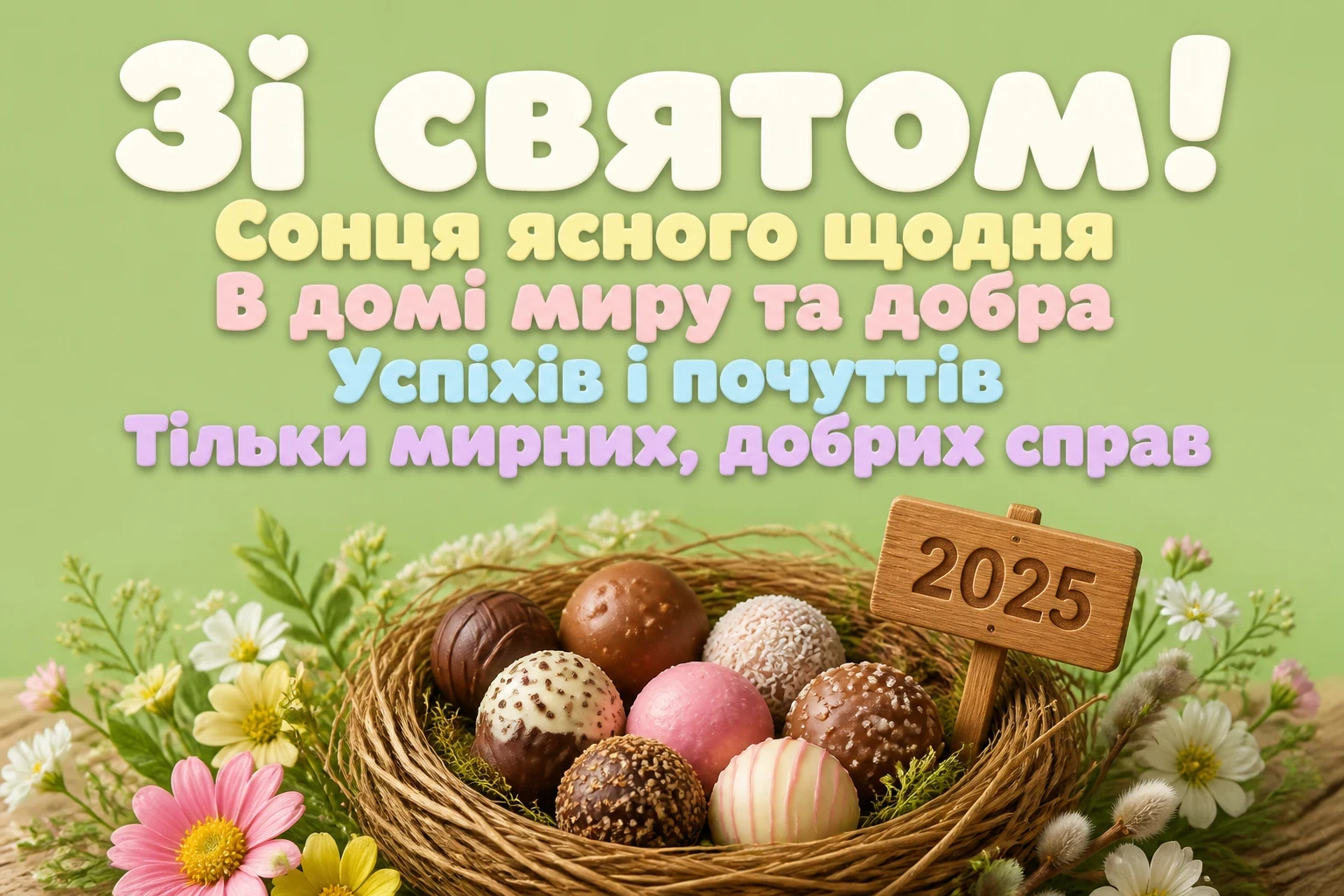 з 8 березня привітання 2025 листівки з 8 березня привітання 2025 листівки
