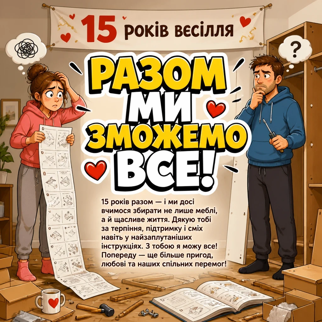 15 років весілля привітання чоловіку 15 років весілля привітання чоловіку