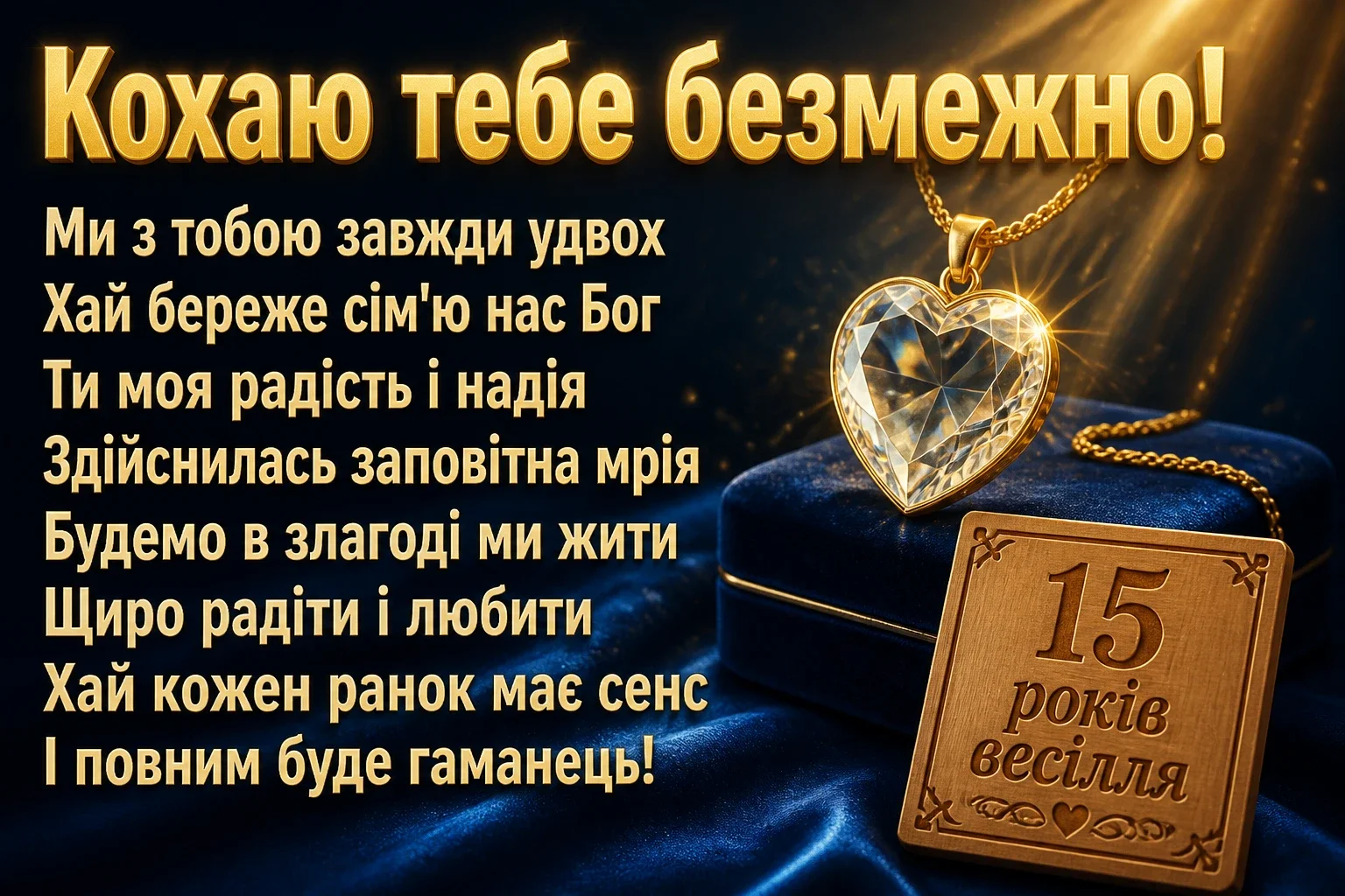15 років весілля привітання чоловіку 15 років весілля привітання чоловіку