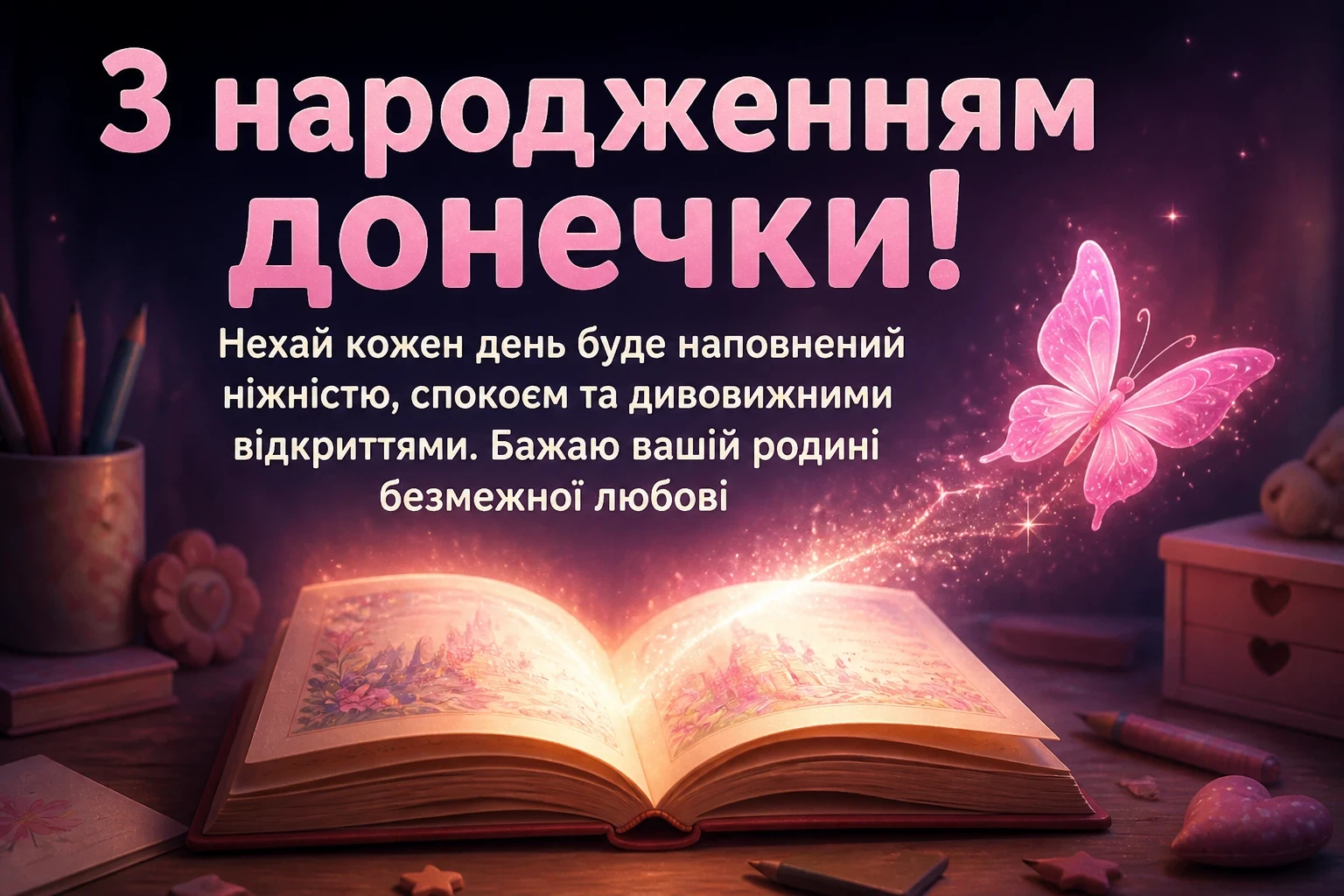 з народженням донечки привітання з народженням донечки привітання