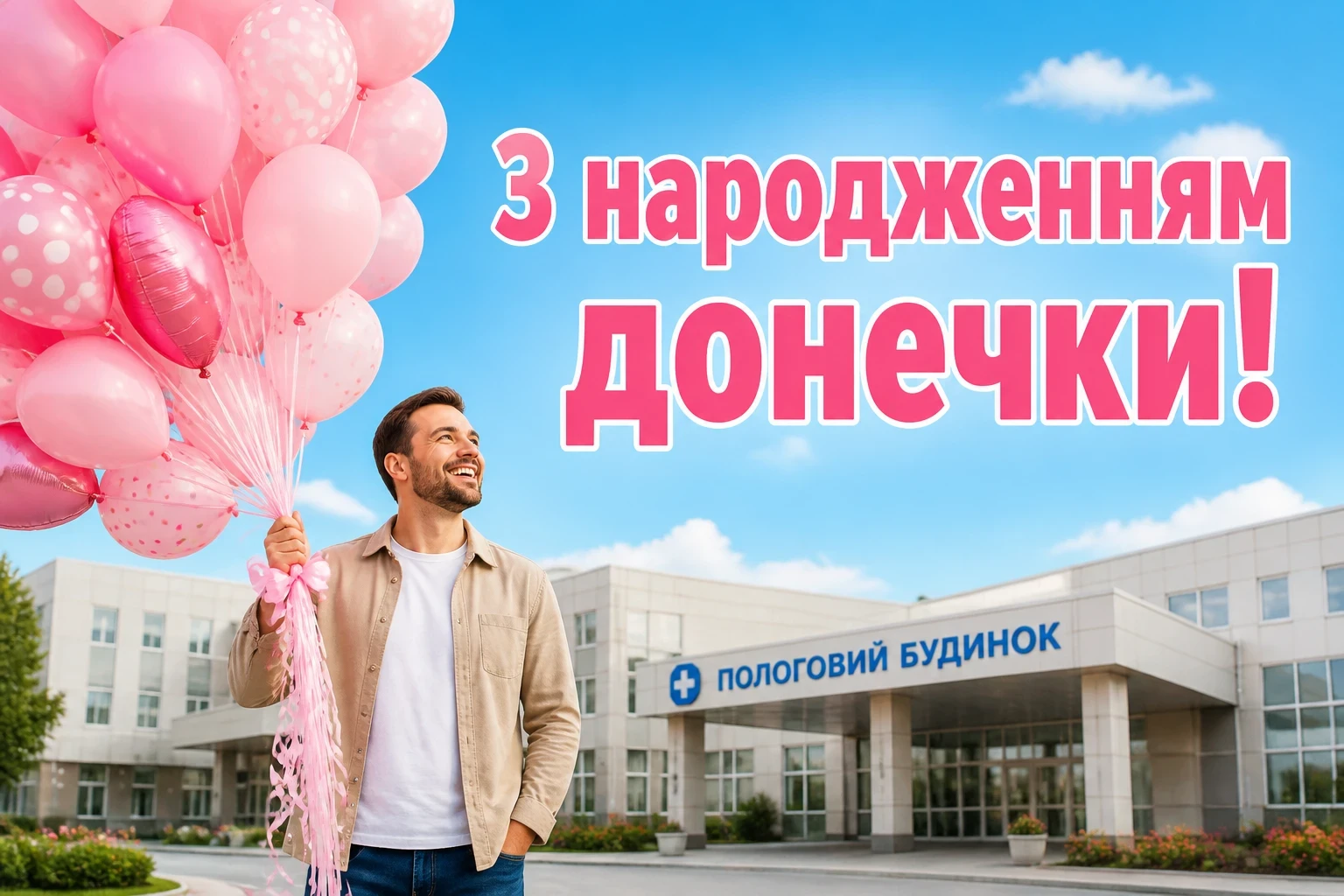 з народженням донечки привітання з народженням донечки привітання