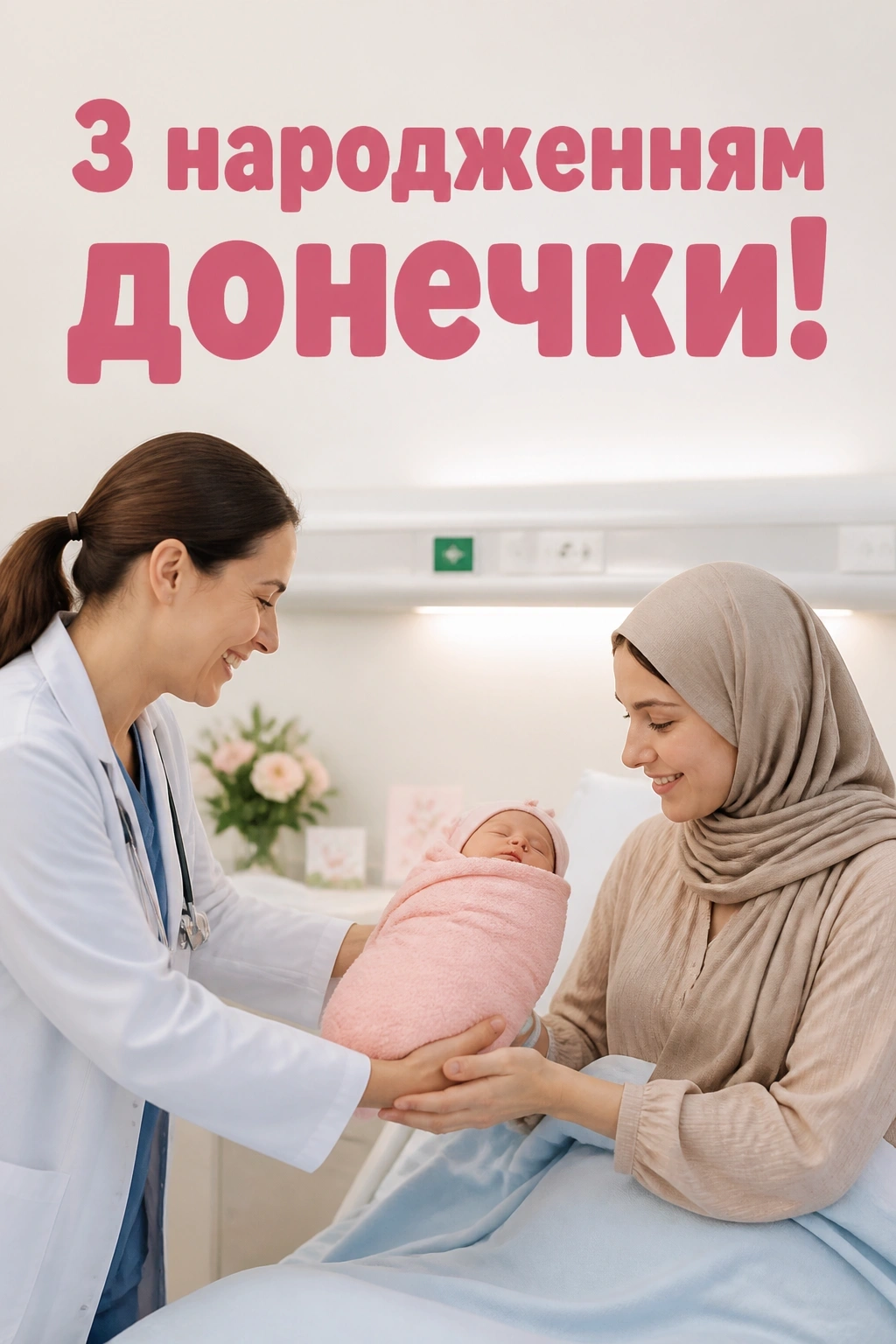 з народженням донечки привітання з народженням донечки привітання