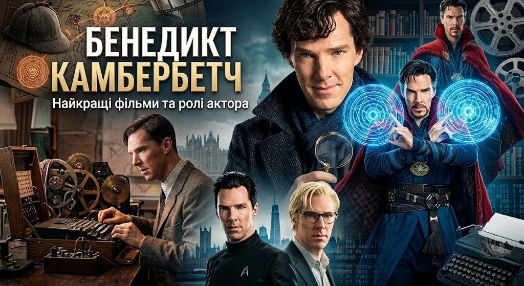 Бенедикт Камбербетч фільми: повний список з рейтингами IMDb